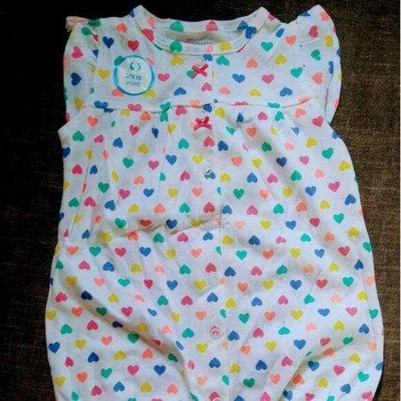 Hearts Romper 3 months - Picture 1 of 4